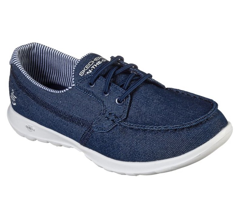 Skechers Gowalk Lite - Del Mar - Womens Sneakers Blue [AU-OJ0414]